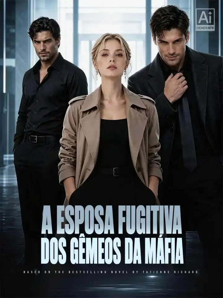 Capa da minissérie A Esposa Fugitiva dos Gêmeos da Máfia