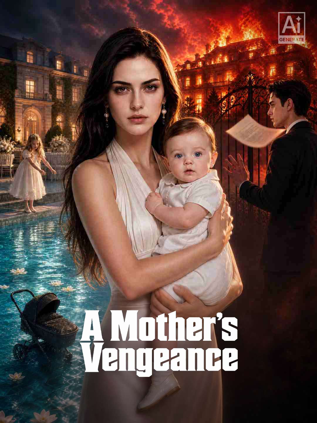Cover of the miniseries A Mother's Vengeance