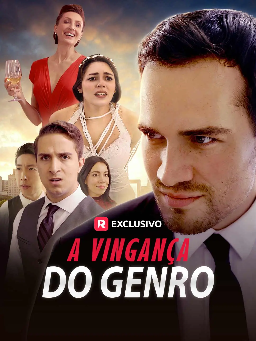 Capa da minissérie A vingança do genro