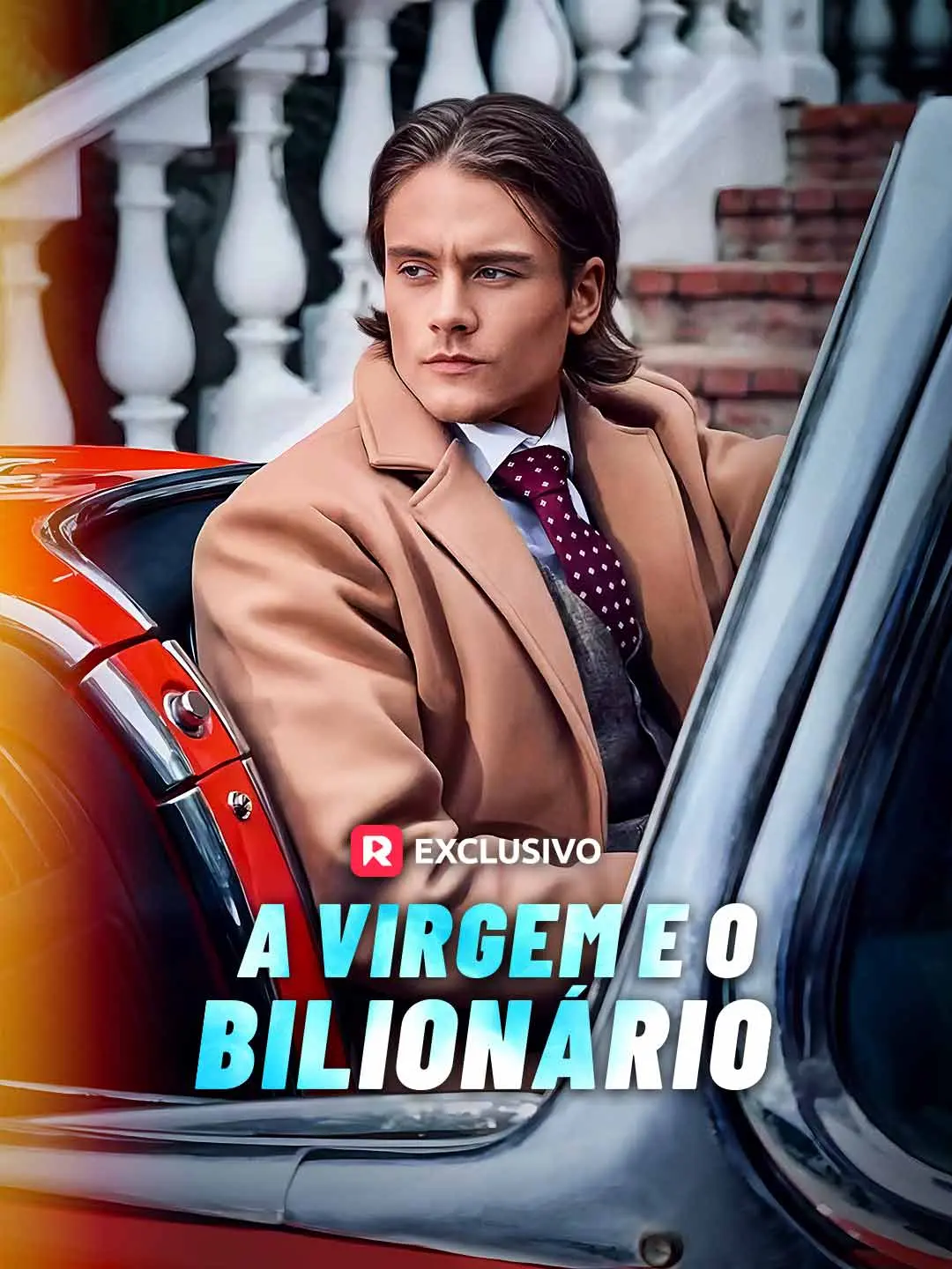 Capa da minissérie A Virgem e o Bilionário