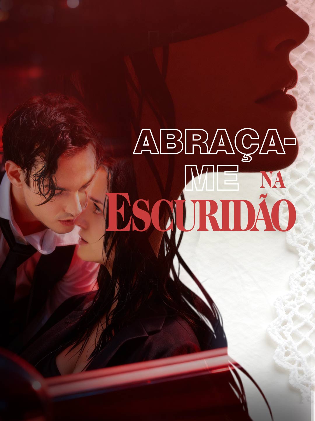 Capa da minissérie Abraça-me na Escuridão