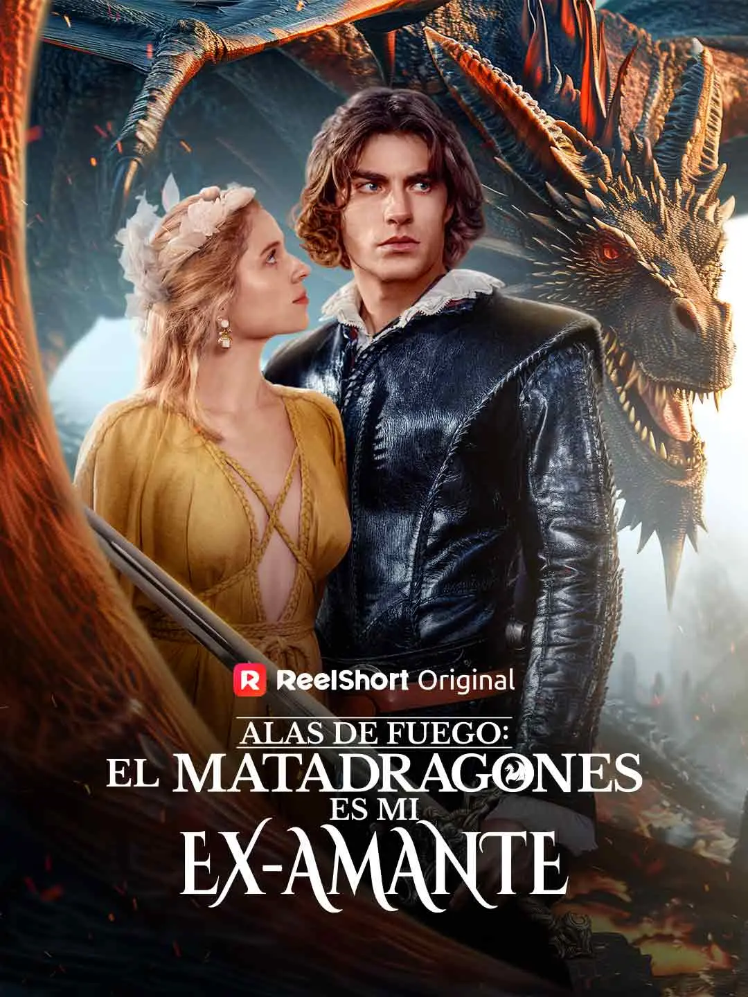 Portada de la miniserie Alas de Fuego: El Matadragones Es Mi Ex-Amante