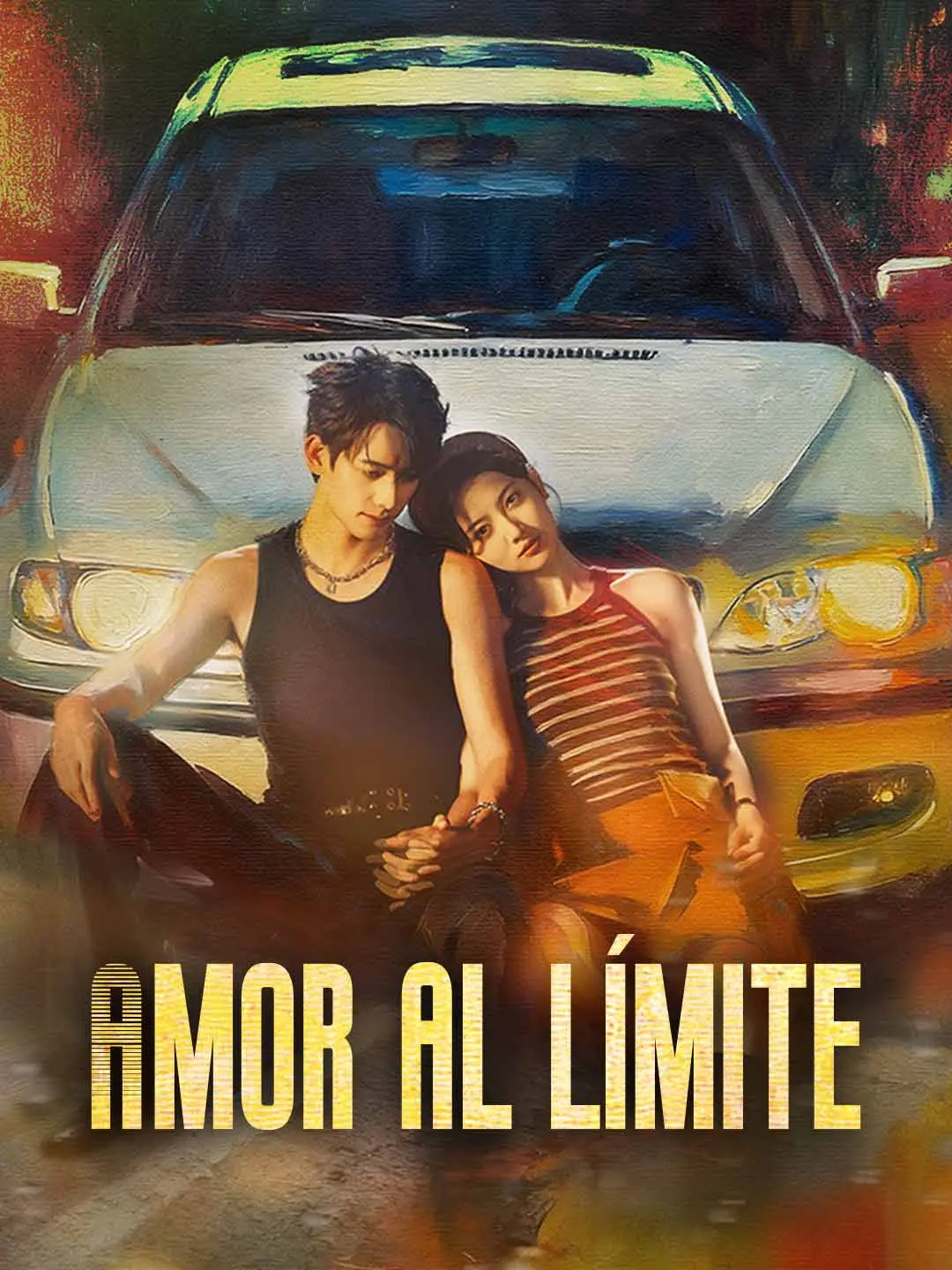 Portada de la miniserie Amor al límite