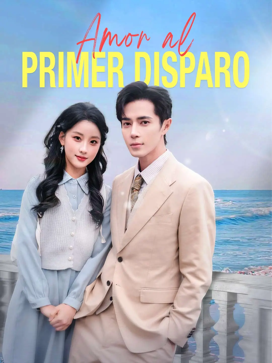 Portada de la miniserie Amor al primer disparo