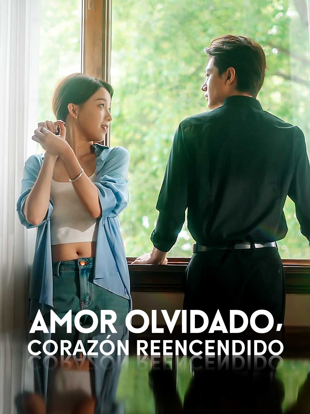Portada de la miniserie Amor Olvidado, Corazón Reencendido