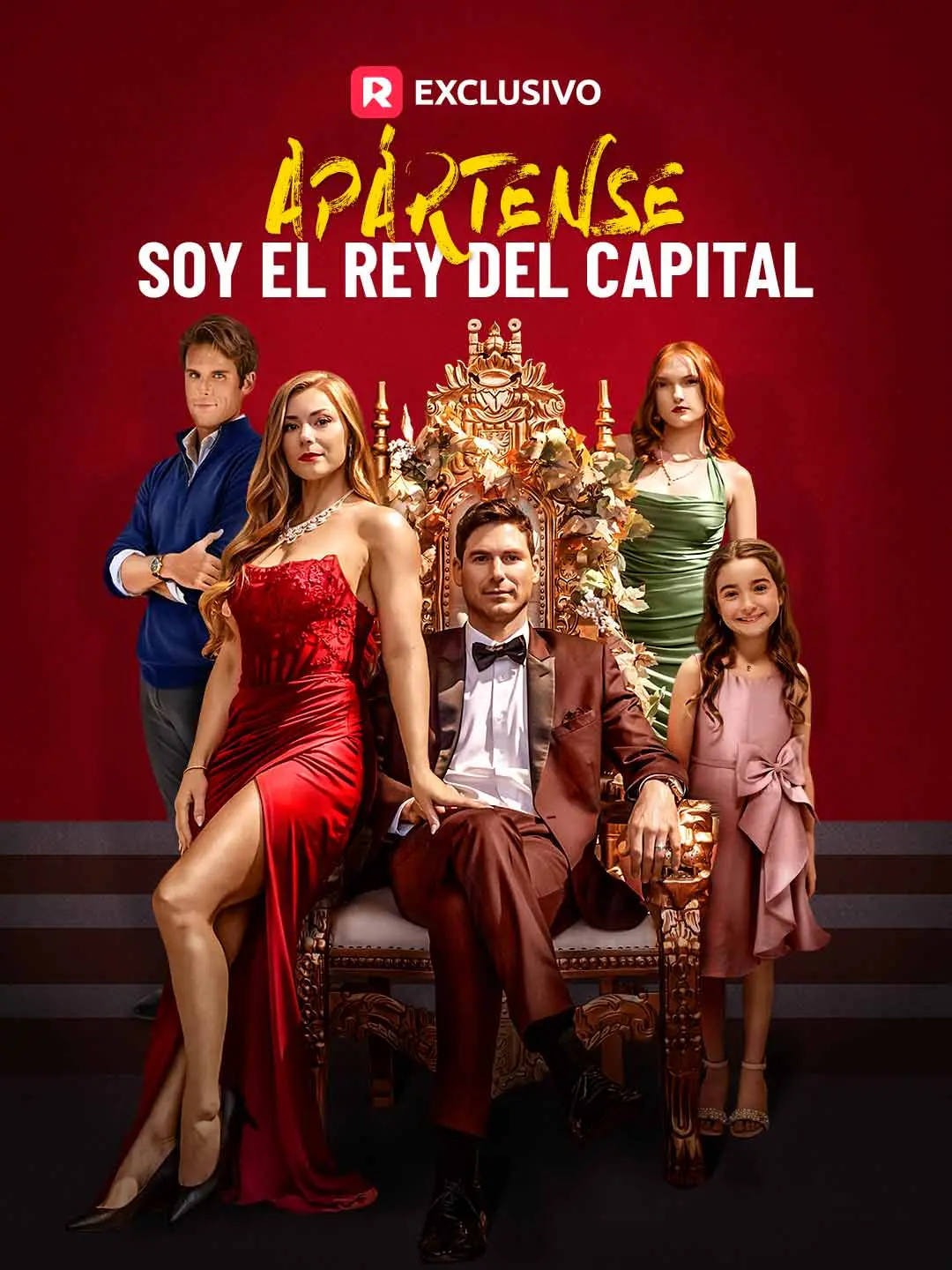 Portada de la miniserie Apártense, soy el rey del capital