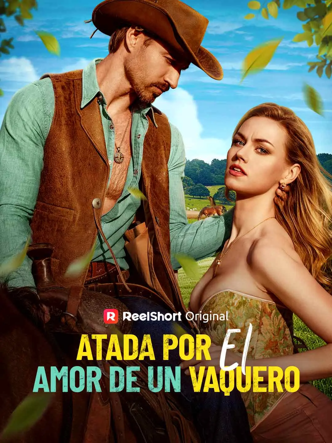 Portada de la miniserie Atada por el Amor de un Vaquero