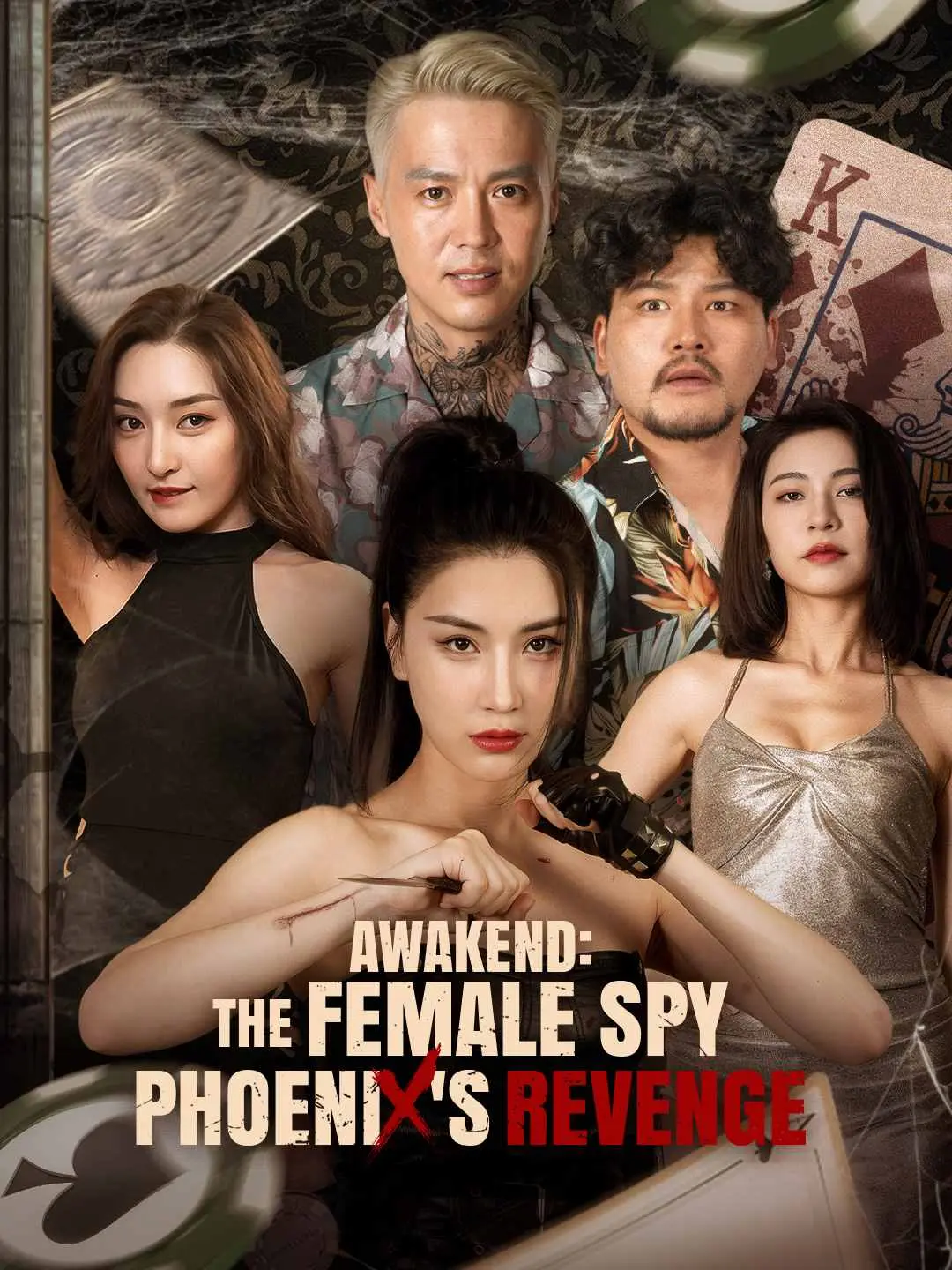 Cover of the miniseries Awakend: The Female Agent Phoenix's Revenge