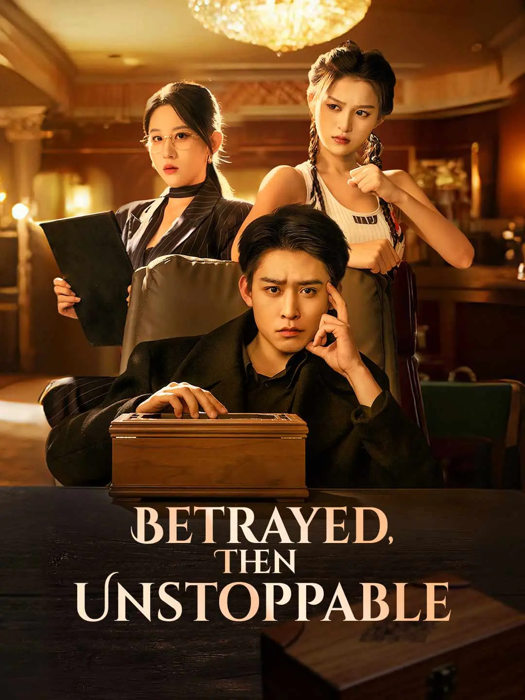 Cover of the miniseries Betrayed, Then Unstoppable