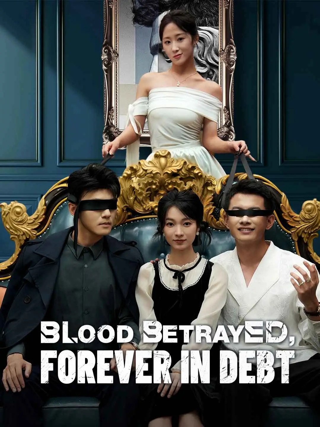 Cover of the miniseries Blood Betrayed, Forever in Debt