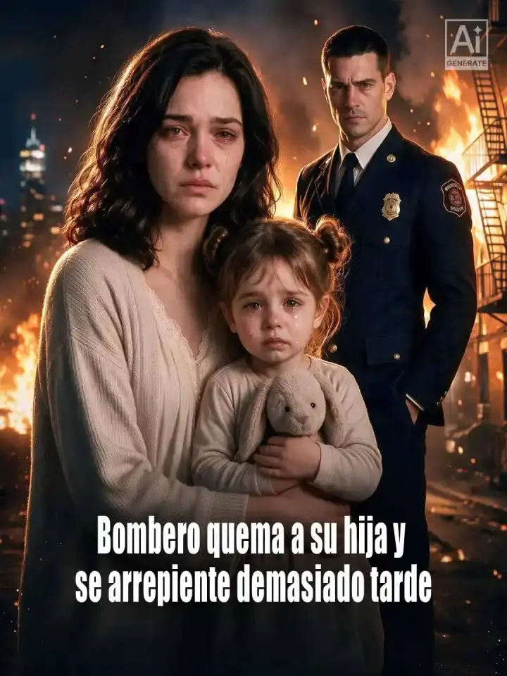 Portada de la miniserie Bombero quema a su hija y se arrepiente demasiado tarde