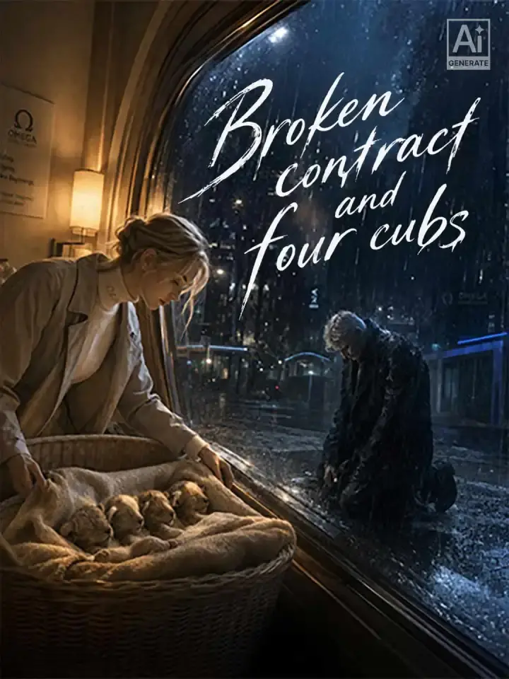 Cover of the miniseries Broken contract and four cubs