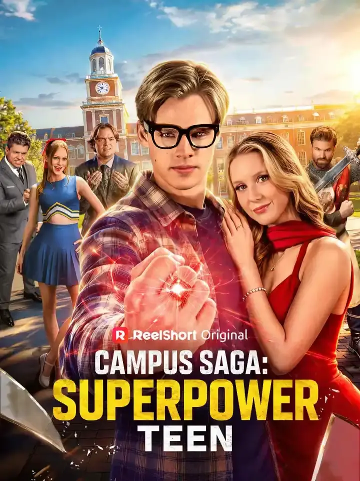 Cover of the miniseries Campus Saga: Superpower Teen