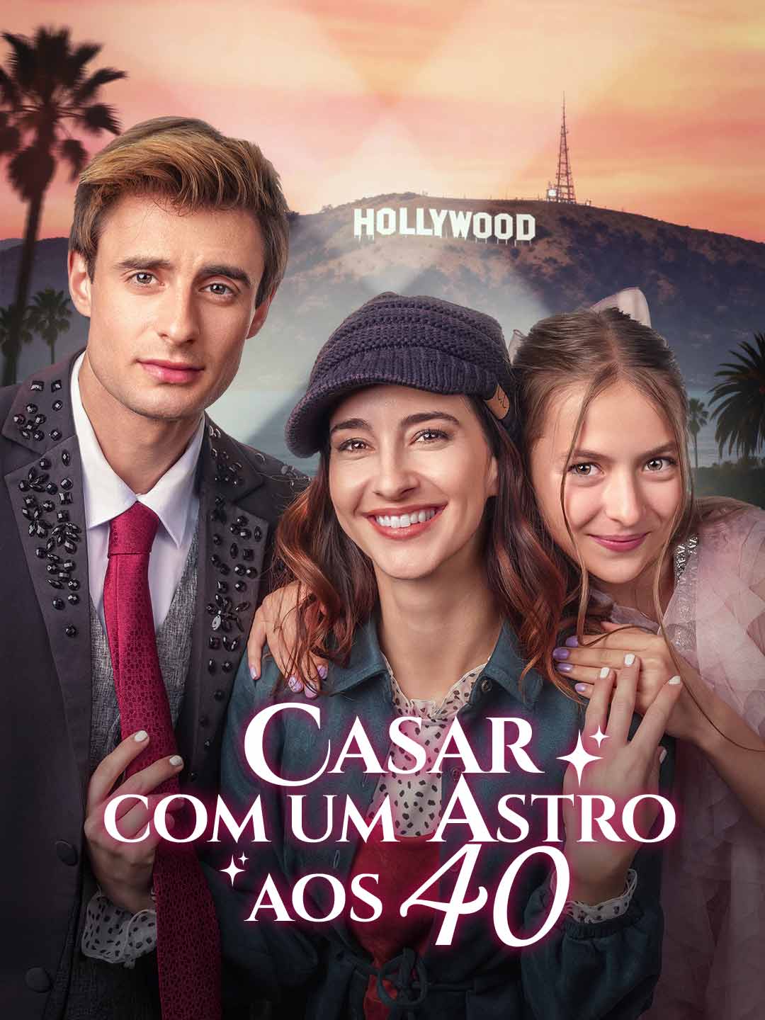 Capa da minissérie Casar com um Astro aos 40