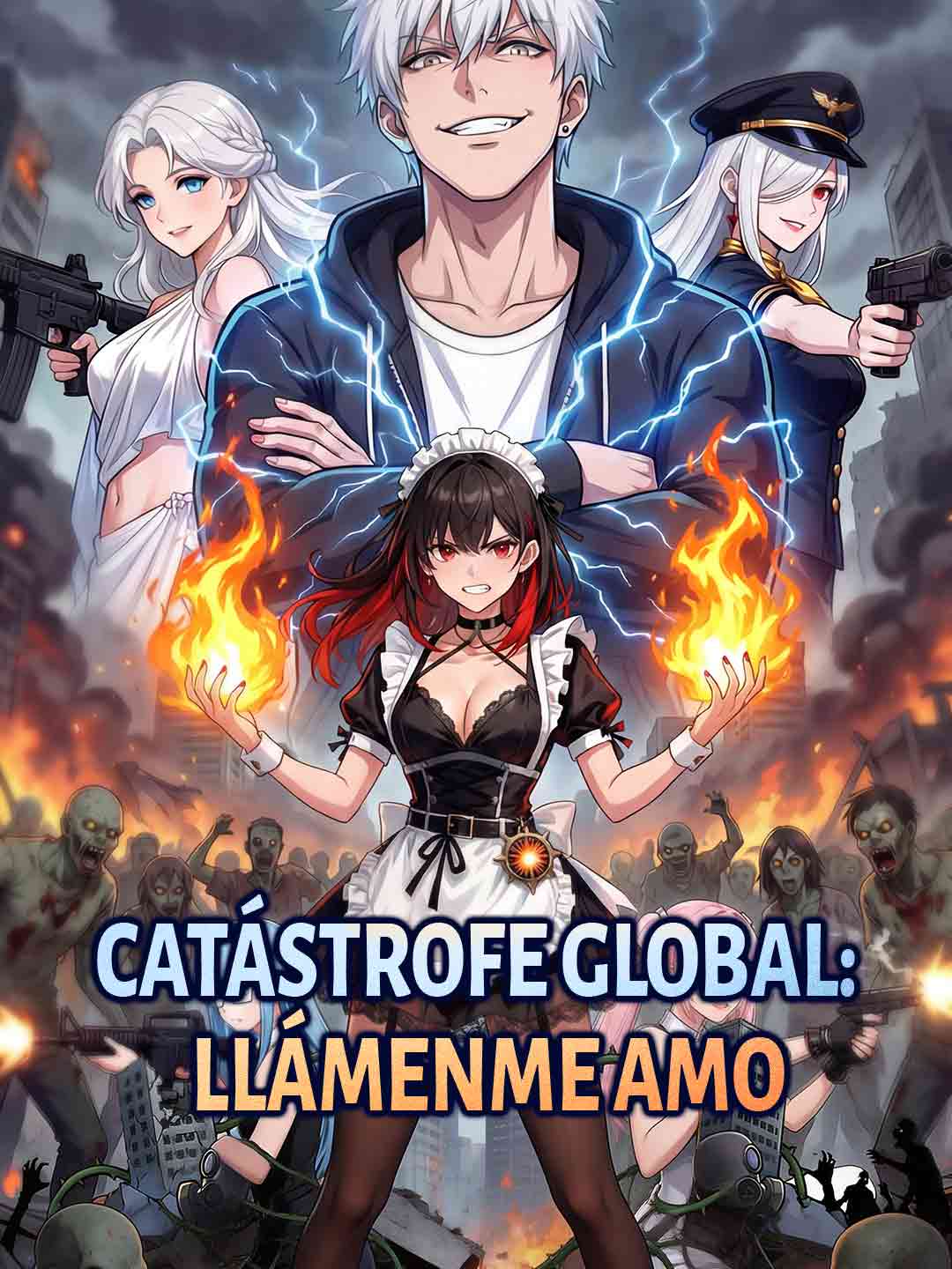 Portada de la miniserie Catástrofe global: llámenme amo