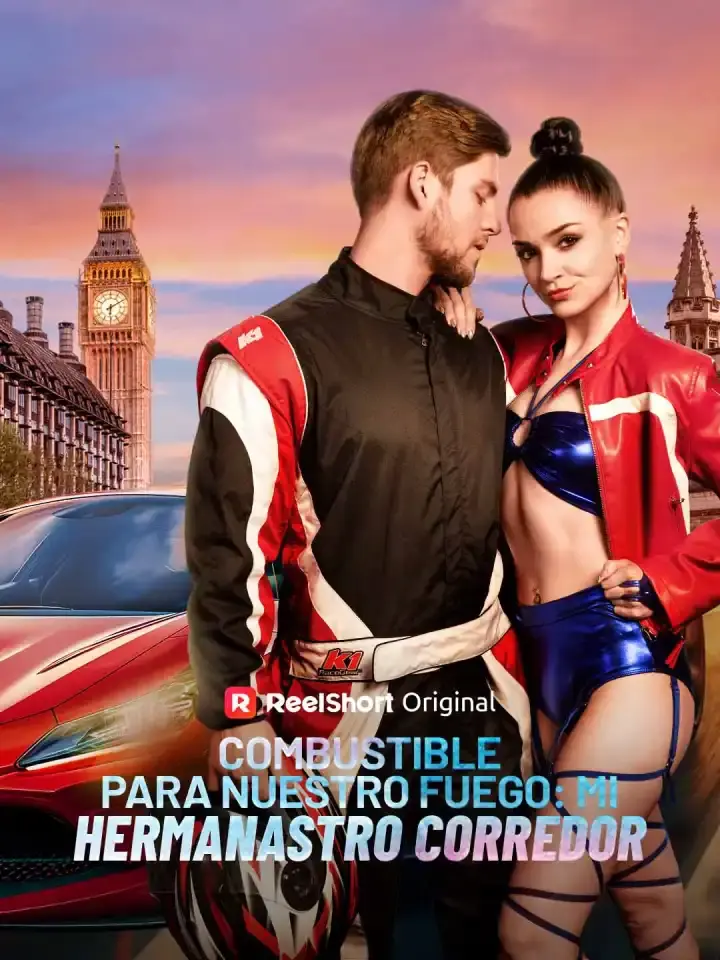 Portada de la miniserie Combustible para Nuestro Fuego: Mi Hermanastro Corredor