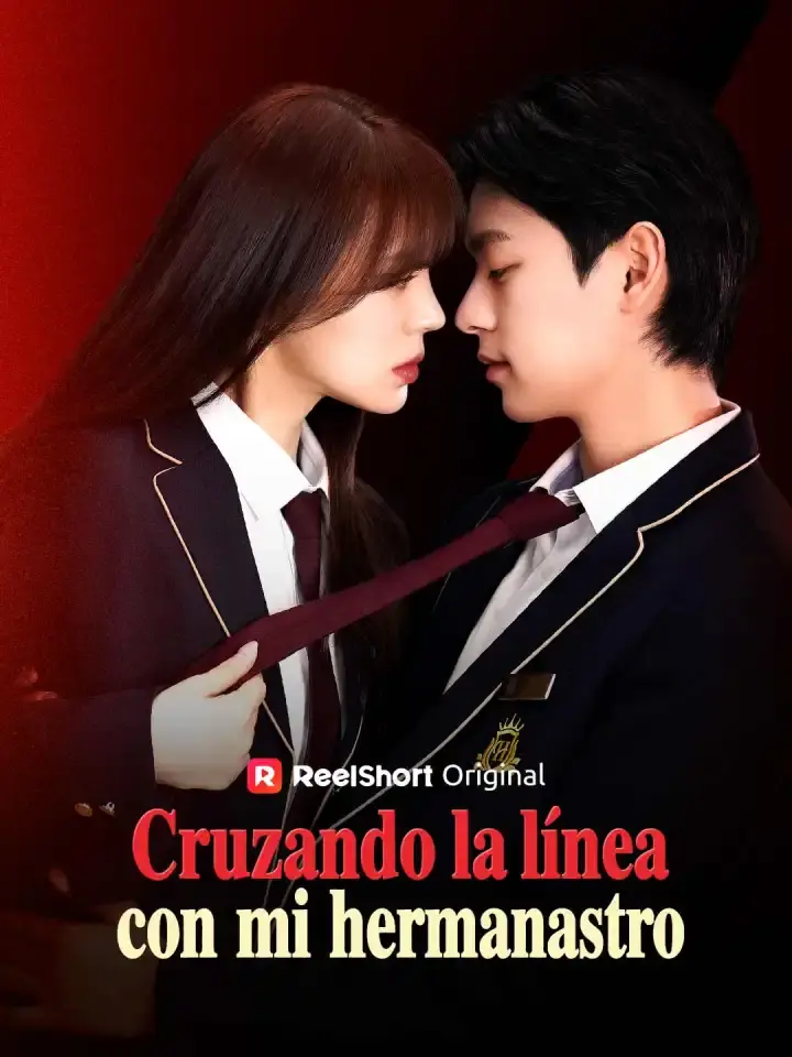 Portada de la miniserie Cruzando la línea con mi hermanastro