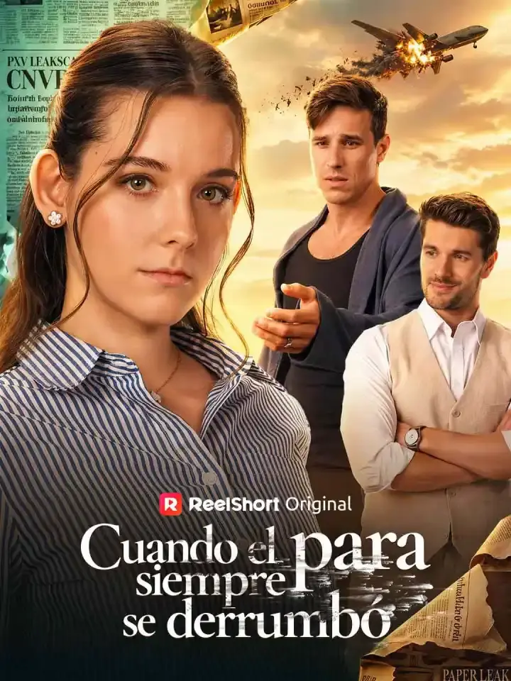 Portada de la miniserie Cuando el para siempre se derrumbó