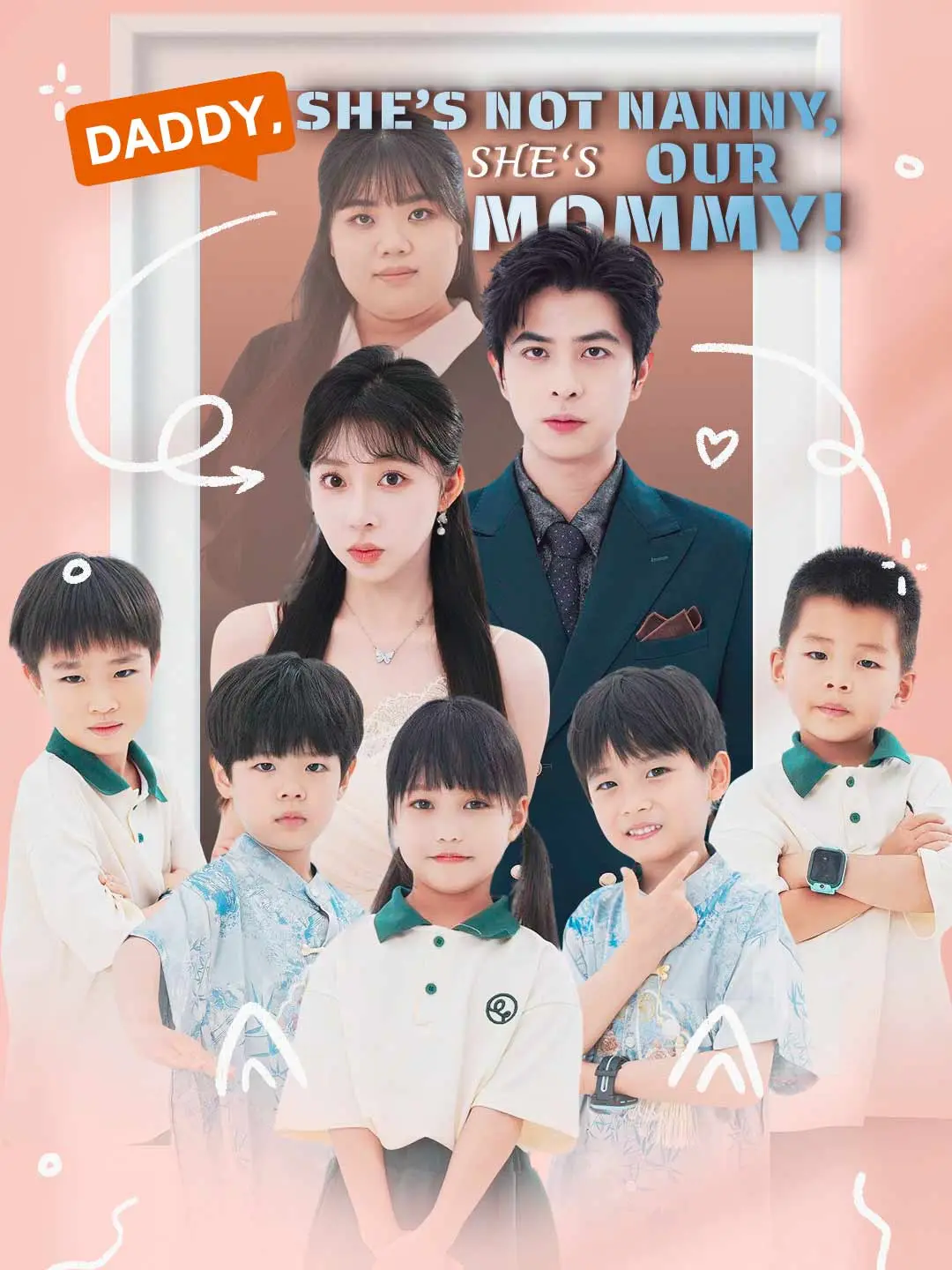 Cover of the miniseries Daddy, She’s Not Nanny, She’s Our Mommy!