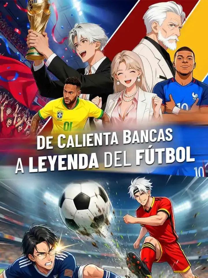Portada de la miniserie De calienta bancas a leyenda del fútbol