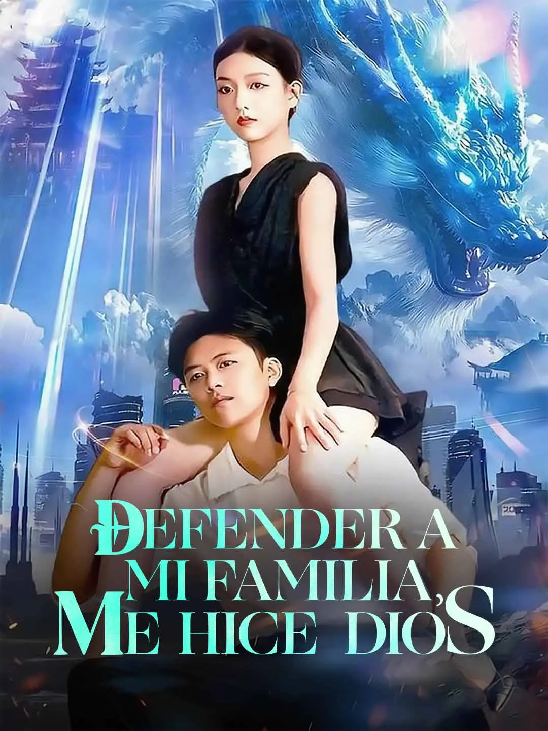 Portada de la miniserie Defender a mi familia, me hice dios