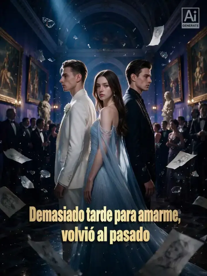 Portada de la miniserie Demasiado tarde para amarme, volvió al pasado