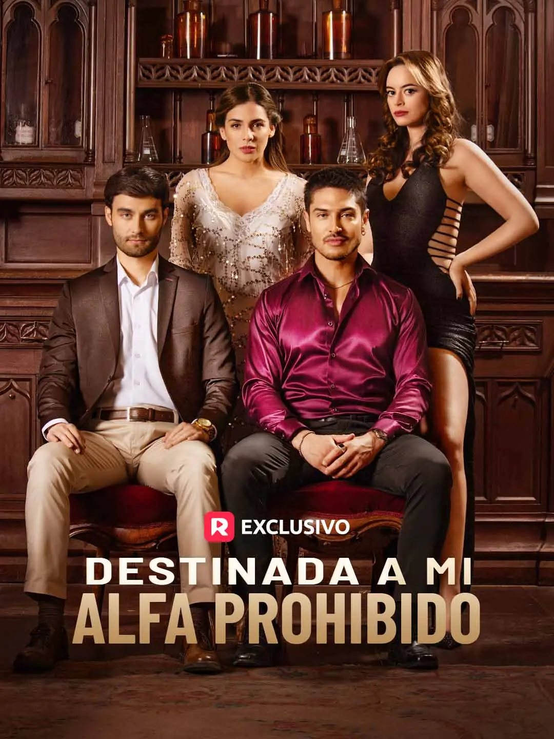Portada de la miniserie Destinada a mi Alfa Prohibido