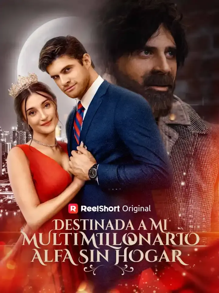 Portada de la miniserie Destino con mi alfa millonario sin hogar