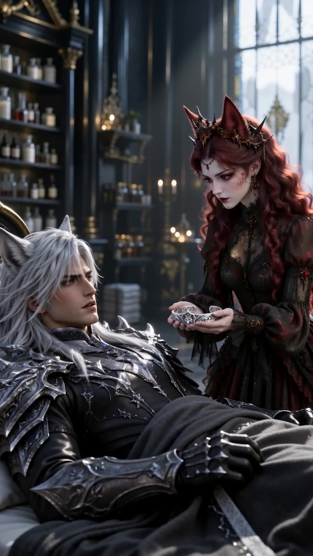 Episódio 28 de Dois Filhotes de Lobo: A Amada Perdida do Rei Alfa Sem Herdeiros