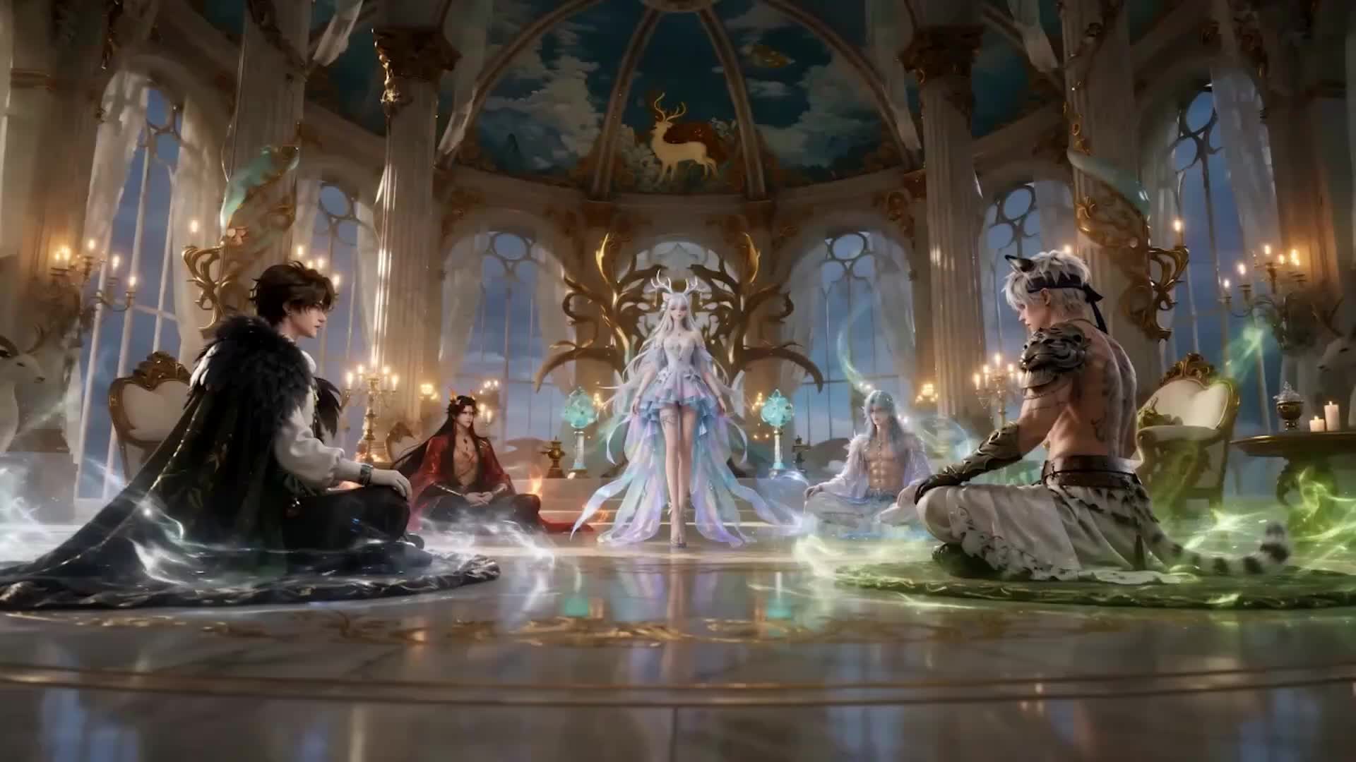 Episodio 1 de Doncella Divina de los Nueve Colores