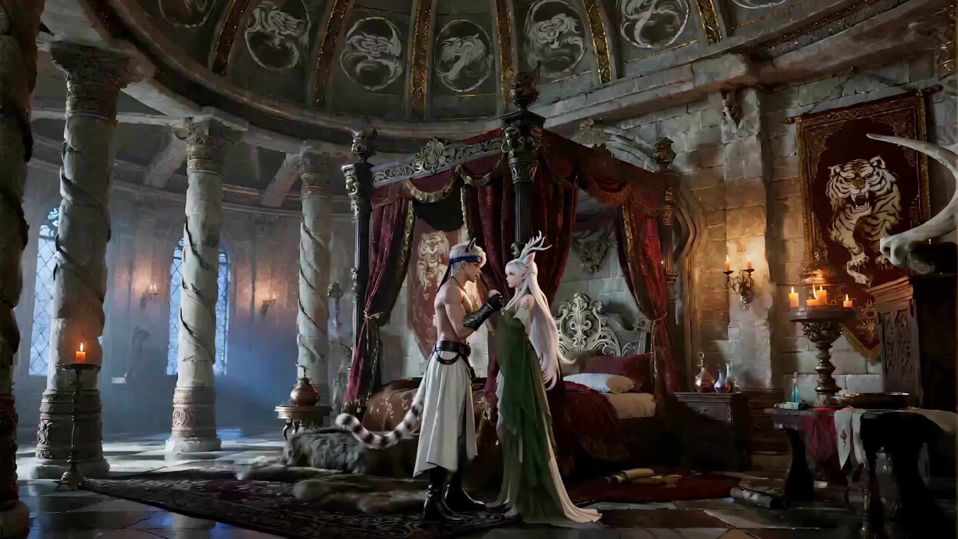 Episodio 3 de Doncella Divina de los Nueve Colores