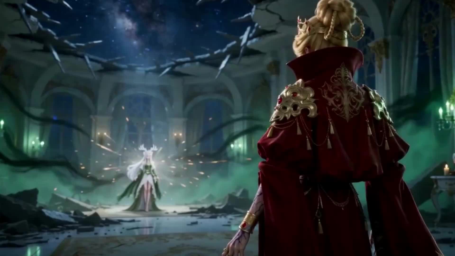 Episodio 76 de Doncella Divina de los Nueve Colores