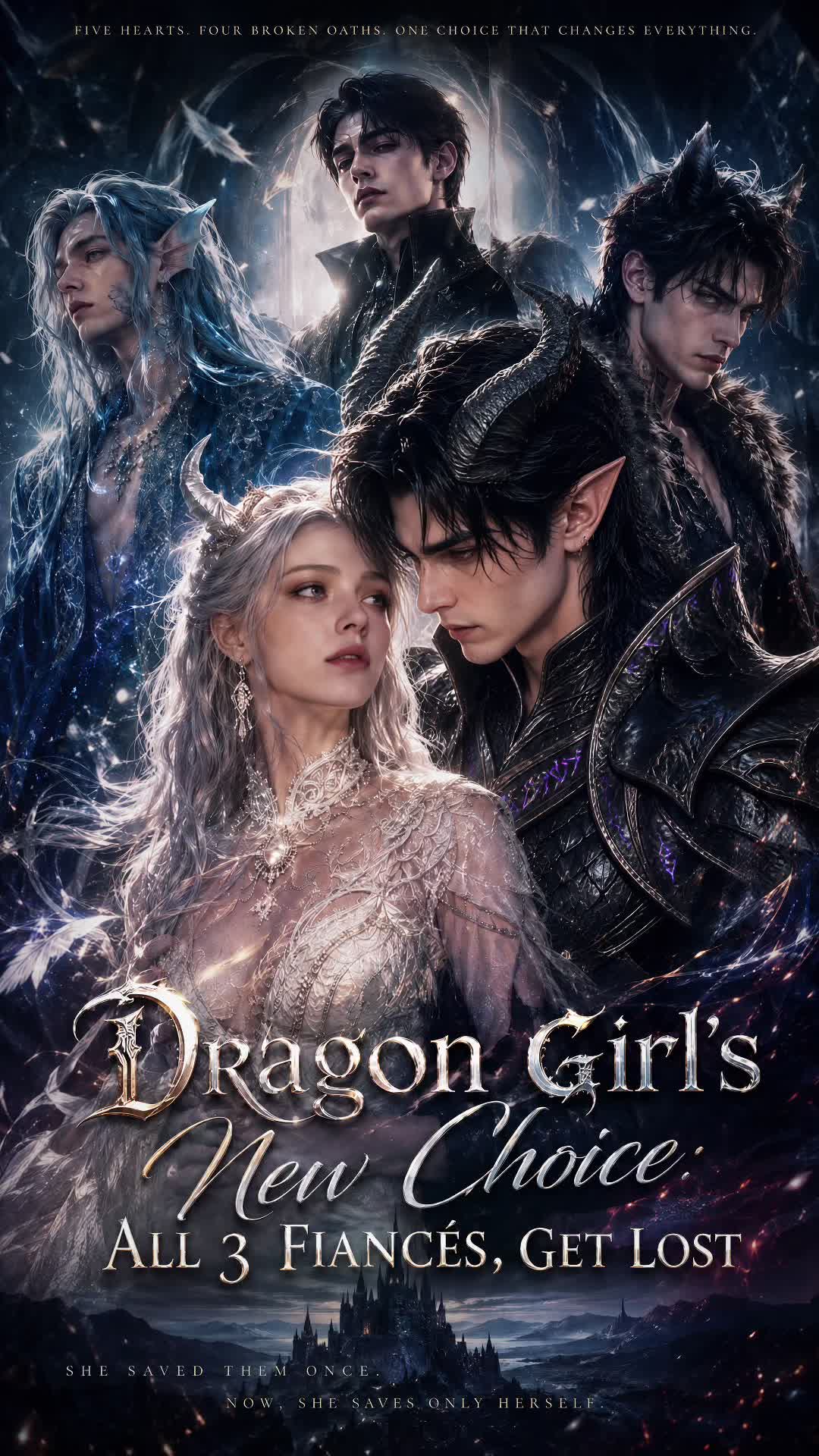 Episode 23 of Dragon Girl's New Choice: All 3 Fiancés, Get Lost