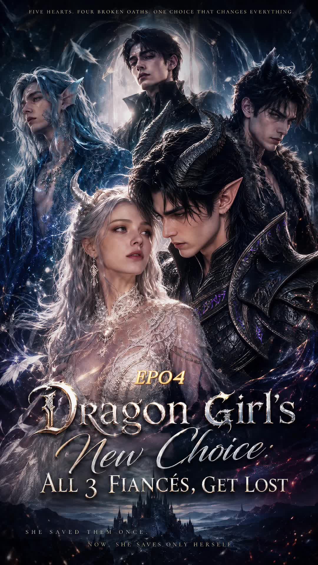 Episode 4 of Dragon Girl's New Choice: All 3 Fiancés, Get Lost