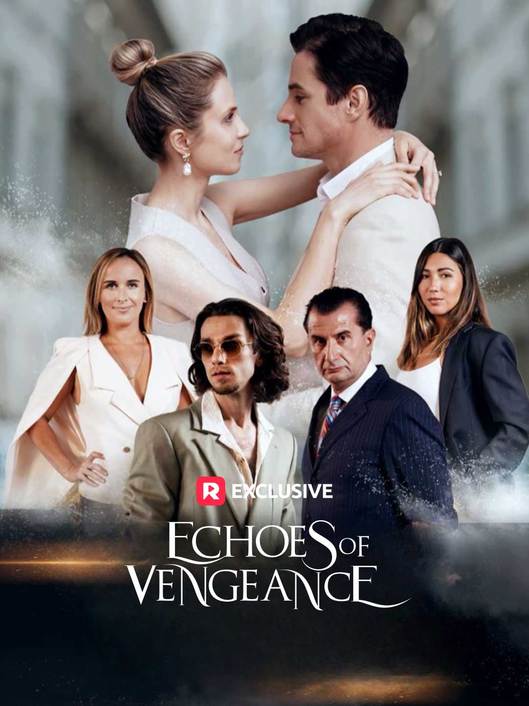 Cover of the miniseries Echoes of Vengeance