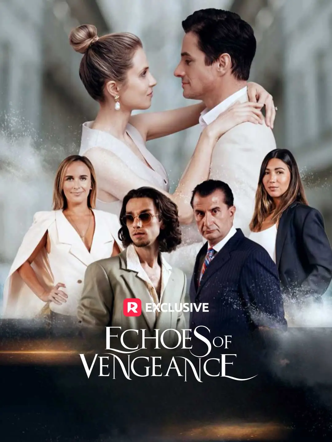Cover of the miniseries Echoes of Vengeance