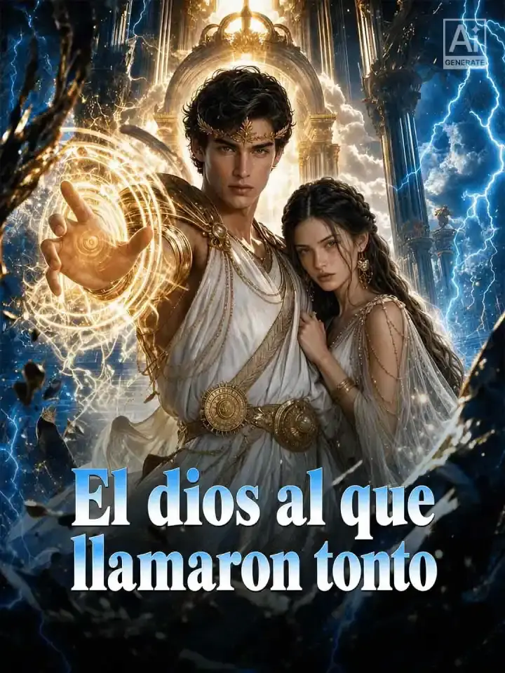 Portada de la miniserie El dios al que llamaron tonto