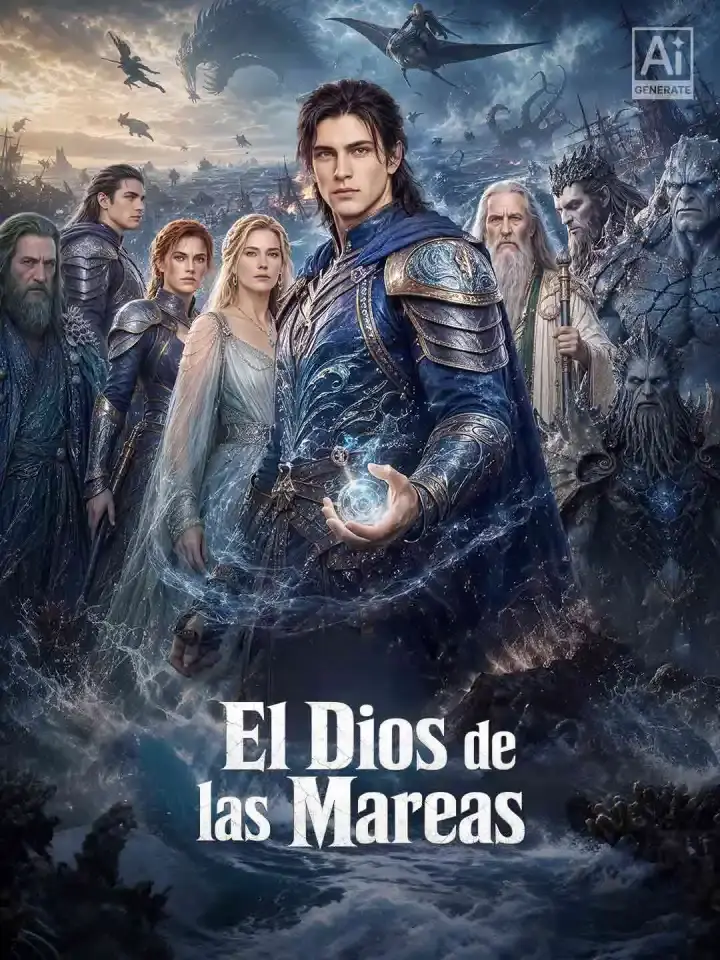 Portada de la miniserie El Dios de las Mareas