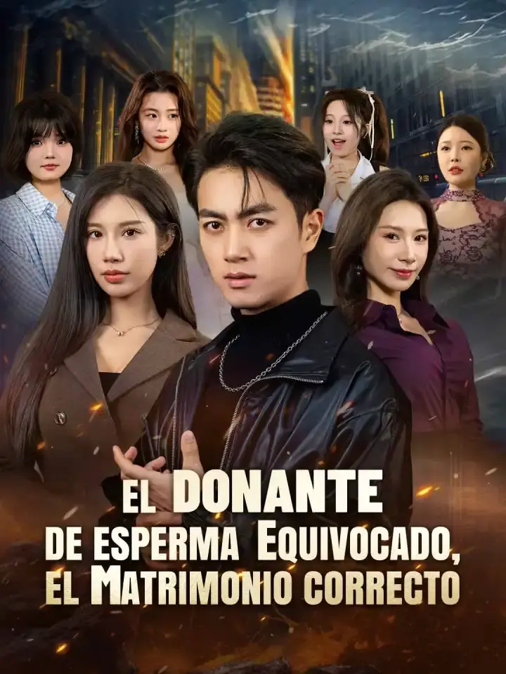 Portada de la miniserie El donante de esperma equivocado, el matrimonio correcto