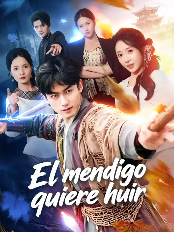 Portada de la miniserie El mendigo quiere huir