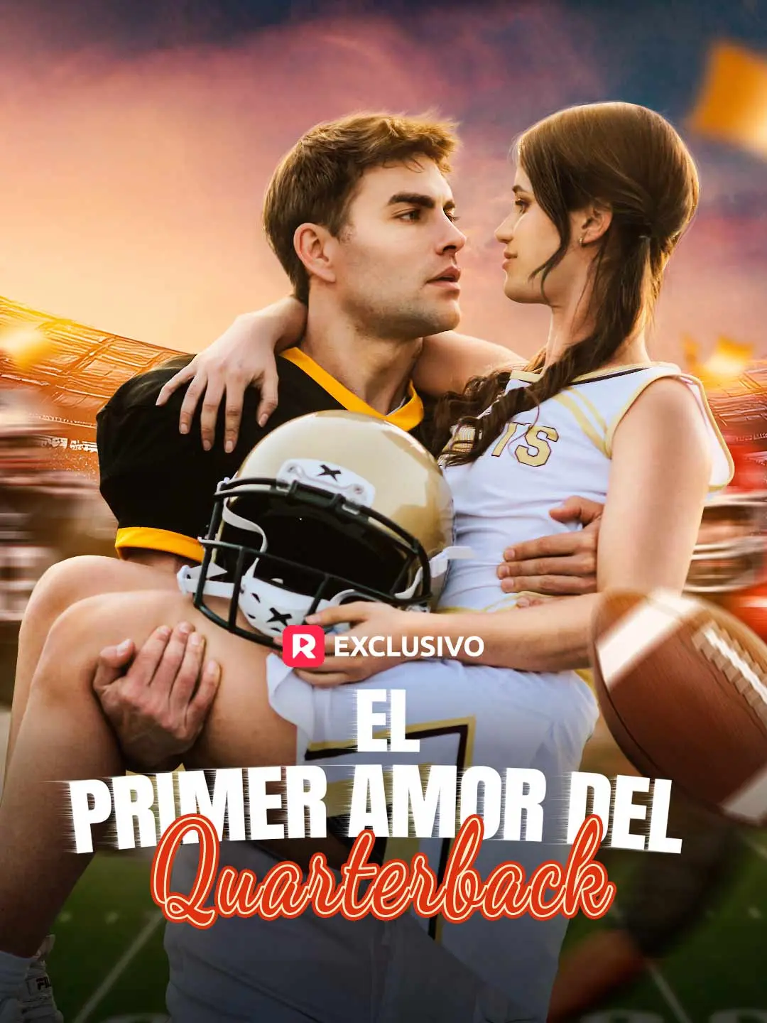 Portada de la miniserie El Primer Amor del Quarterback