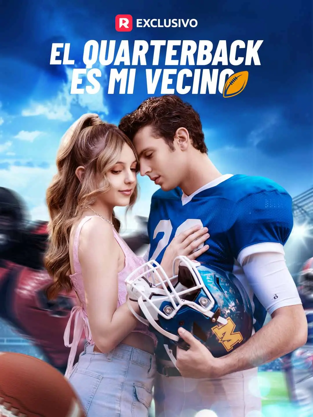 Portada de la miniserie El Quarterback es mi Vecino