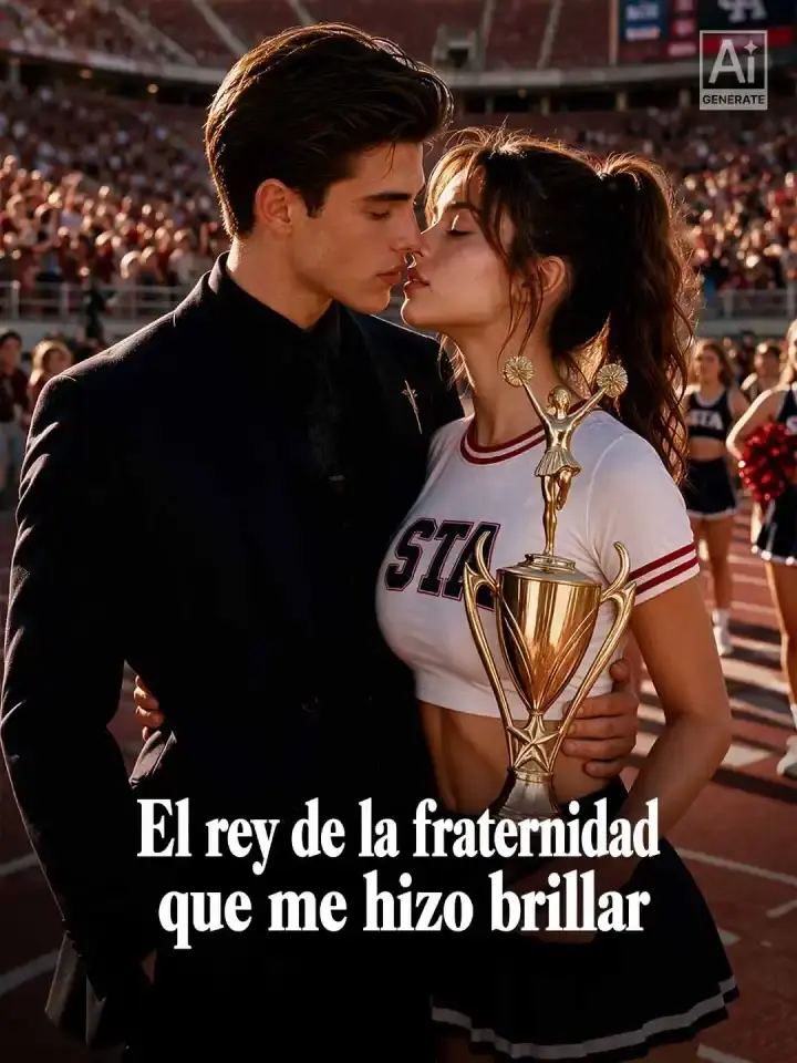 Portada de la miniserie El rey de la fraternidad que me hizo brillar