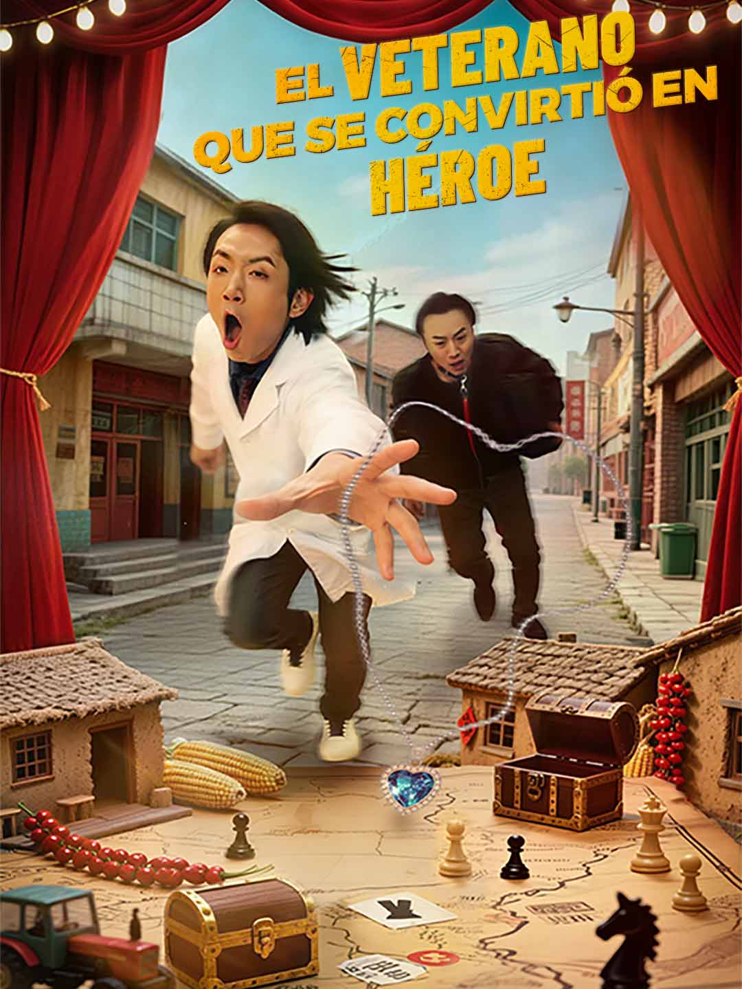 Portada de la miniserie El veterano que se convirtió en héroe