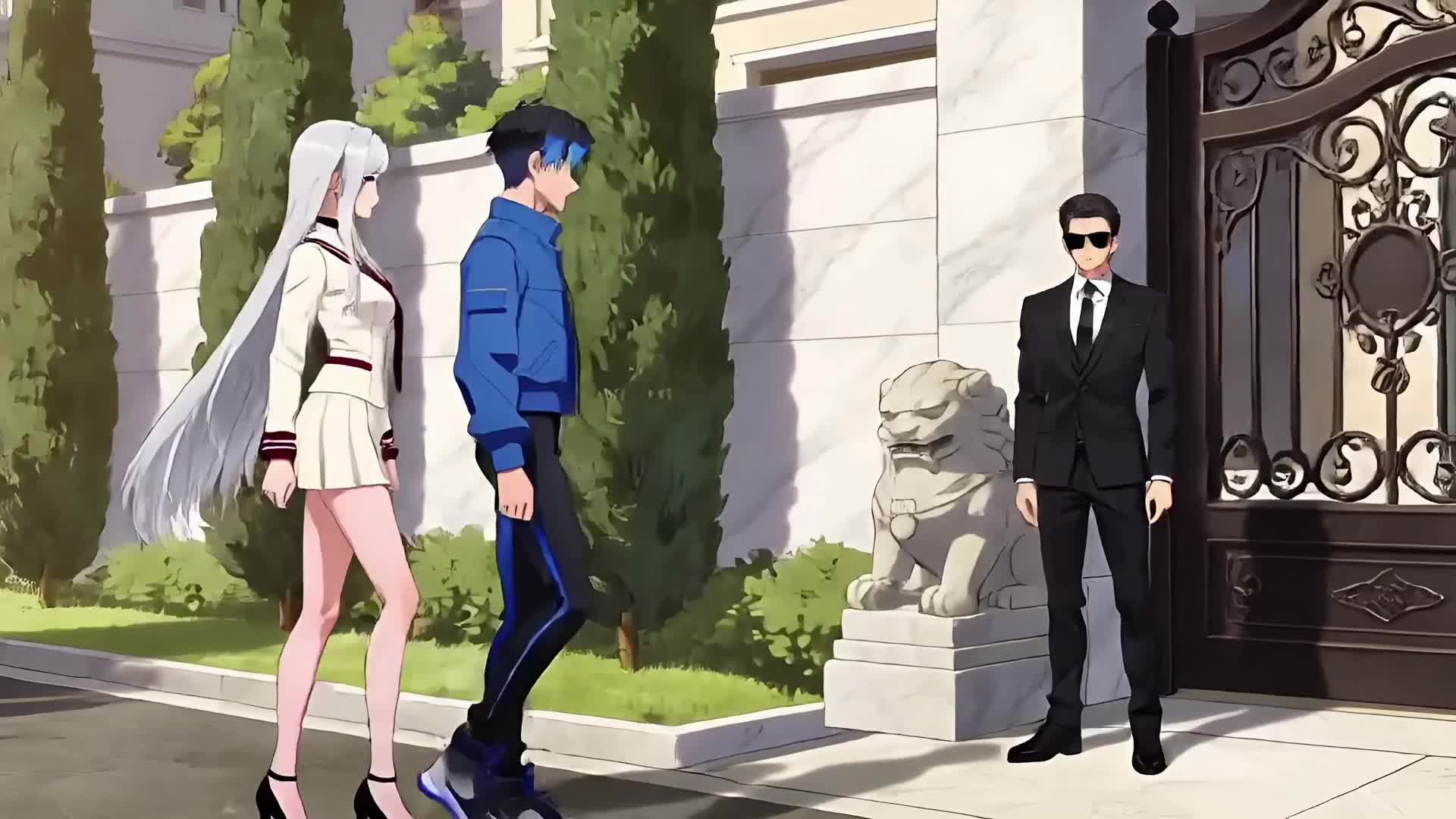 Episodio 12 de Era de chicas mecha: la belleza fría pide mejoras de noche