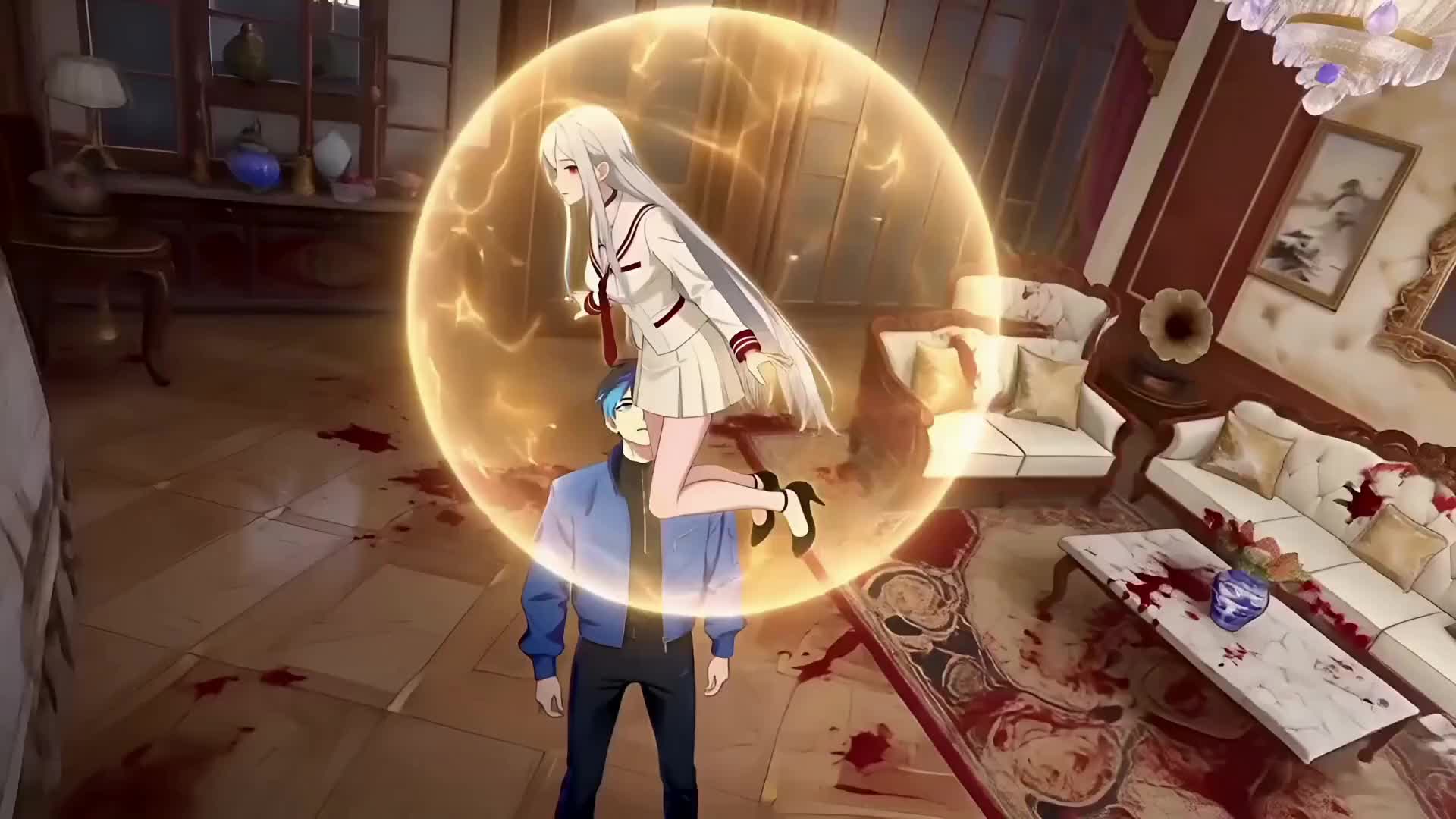 Episodio 56 de Era de chicas mecha: la belleza fría pide mejoras de noche