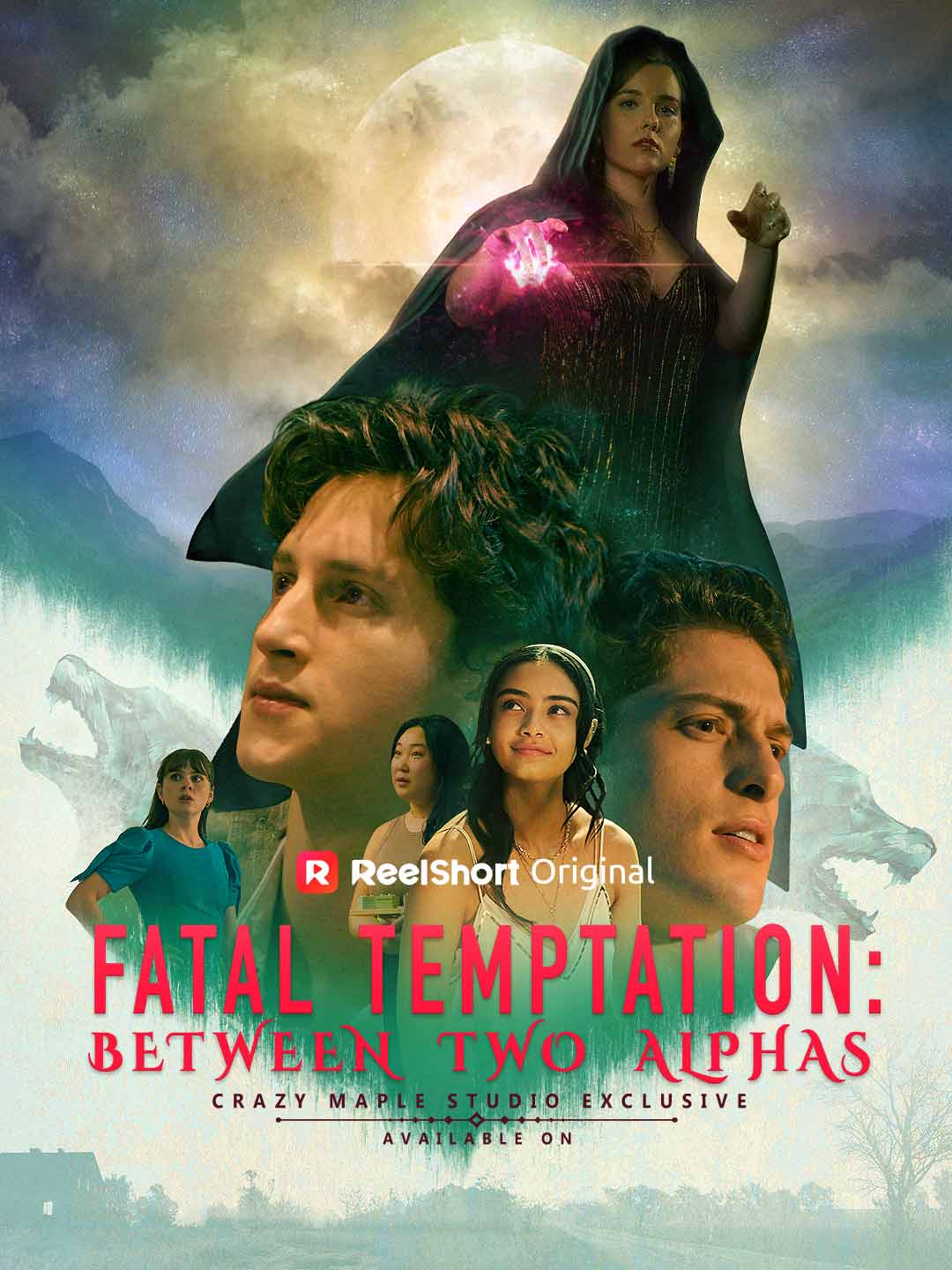 Cover of the miniseries Fatal Temptation: Between Two Alphas
