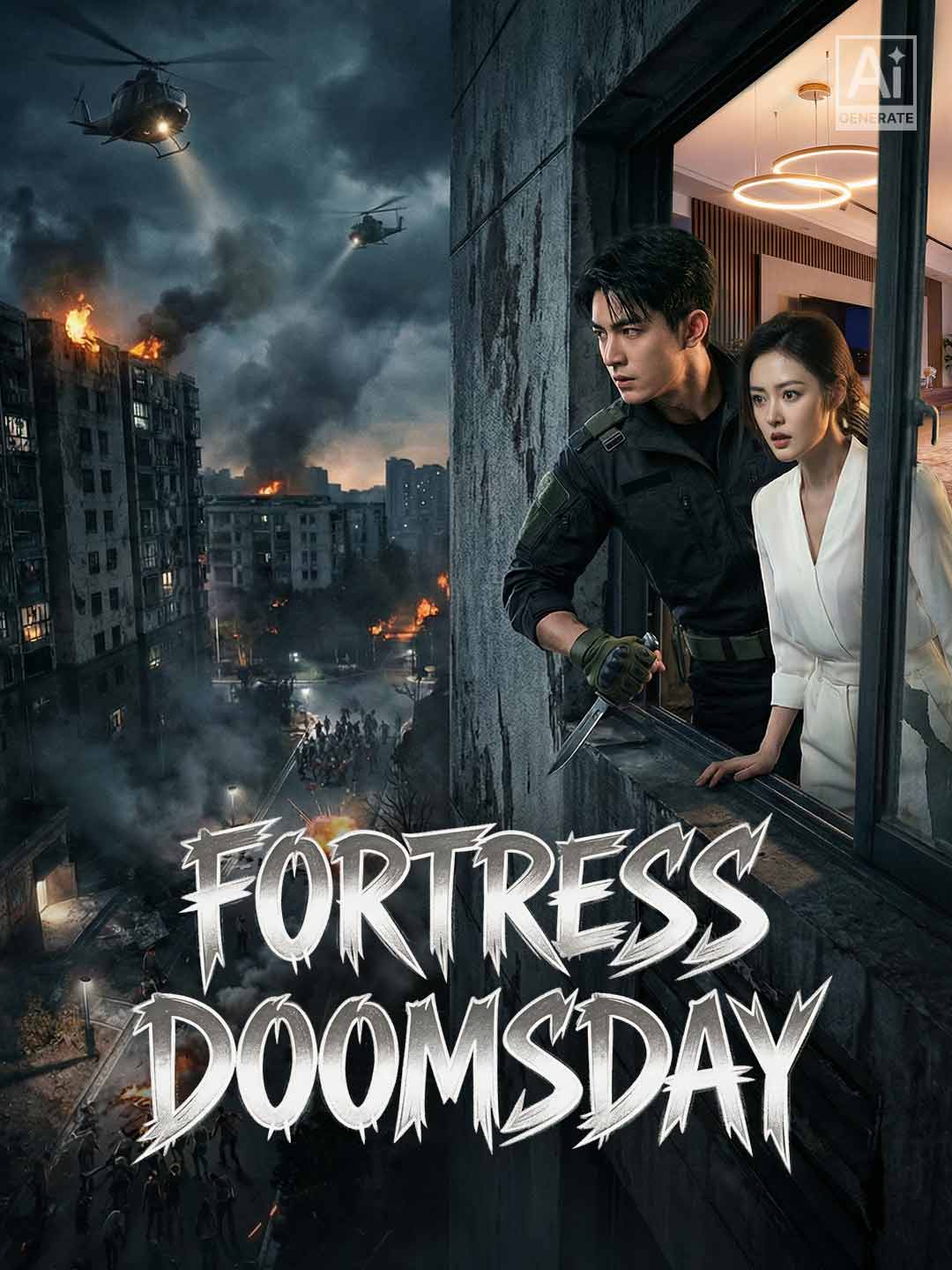 Cover of the miniseries Fortress Doomsday