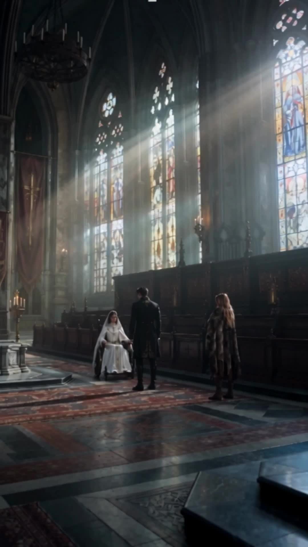 Episode 1 of He Made Me Kneel Before the Fake Saintess