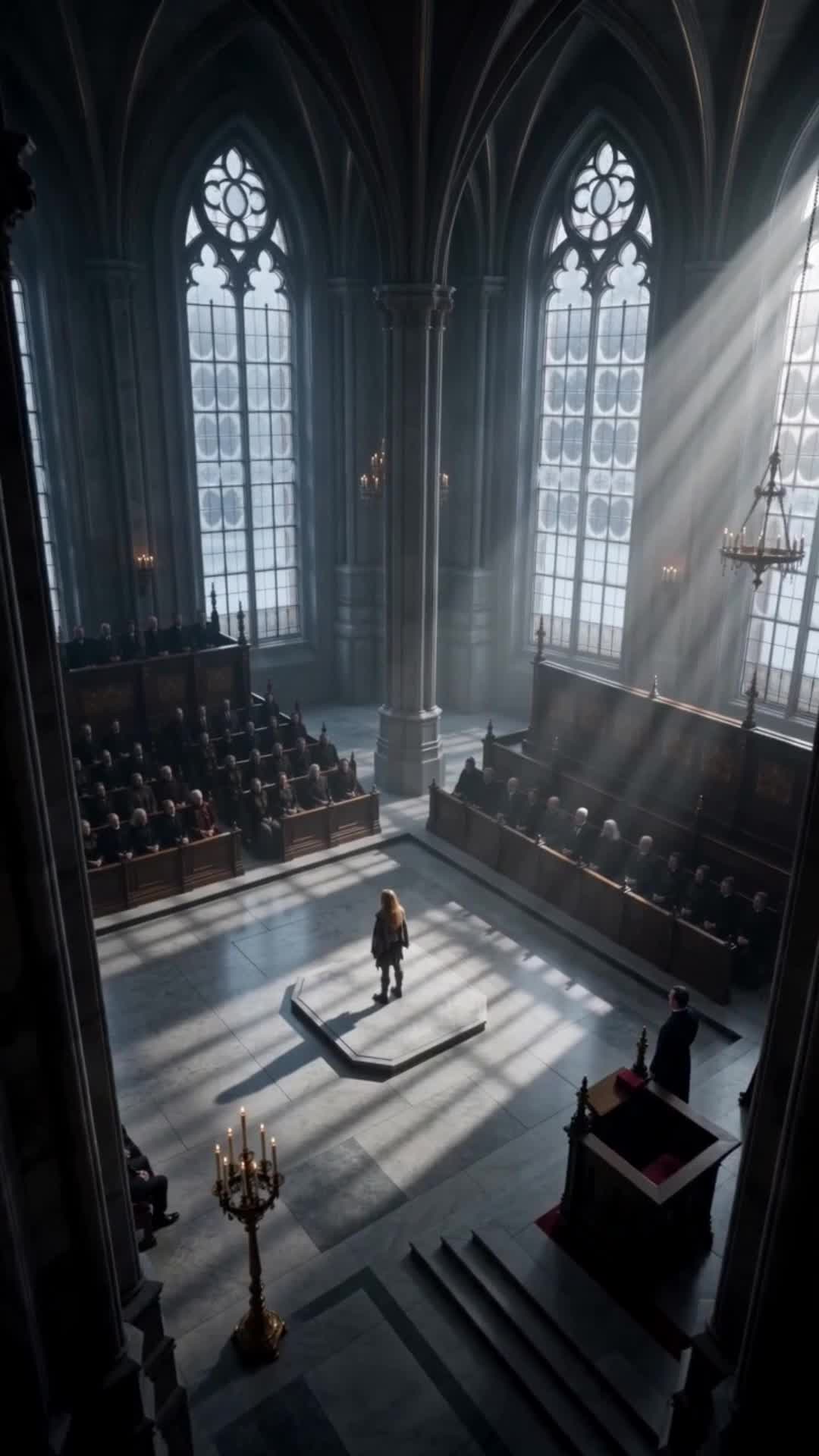 Episode 10 of He Made Me Kneel Before the Fake Saintess